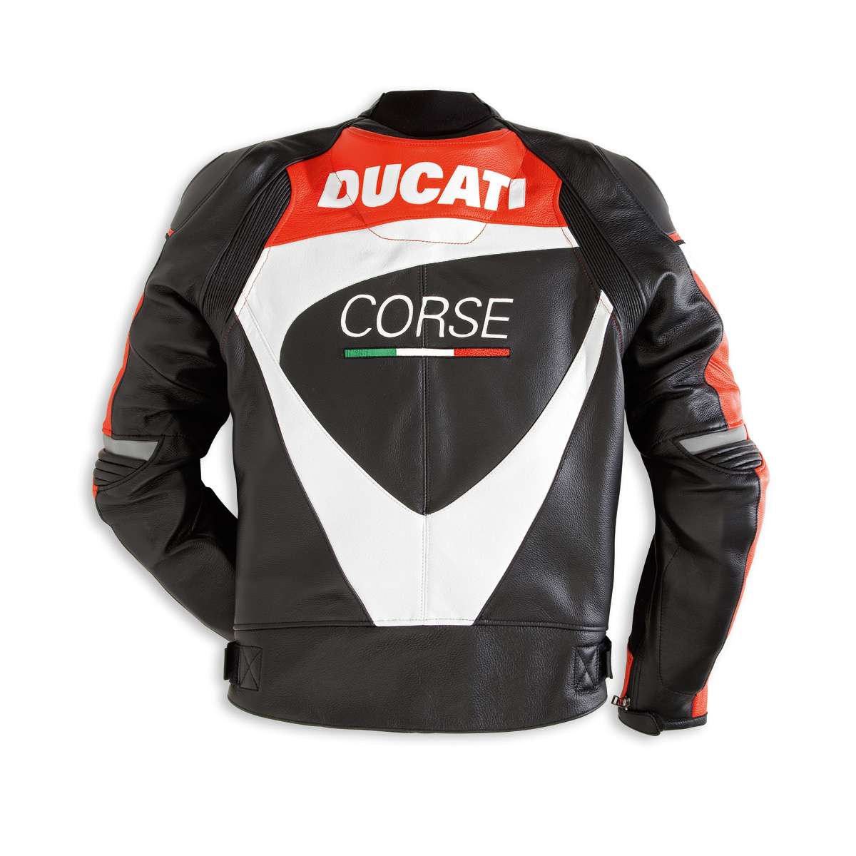 DUCATI Dainese CORSE ´ 12 Leather Jacket Leather Jacket black red new ...
